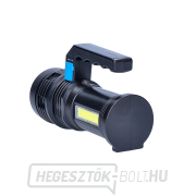 Solight LED újratölthető zseblámpa fogantyúval és oldalsó fénnyel, 150+100lm, Li-ion Előnézet 
