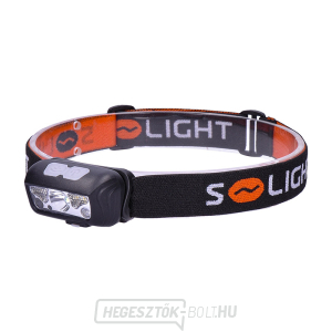 Solight LED újratölthető fejlámpa, 150 + 100lm, fehér és piros fény, Li-ion gallery main image
