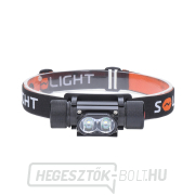 Solight LED újratölthető fejlámpa, 650lm, Li-ion Előnézet 