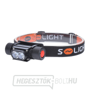Solight LED újratölthető fejlámpa, 650lm, Li-ion gallery main image