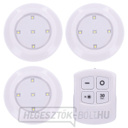 Solight LED lámpák távirányítóval, 3x 50lm, időzítővel, elemes működésű gallery main image