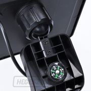 Solight LED napelemes világítás szenzorral, 11W, 1200lm, 3 CCT, Li-ion, fekete náhled