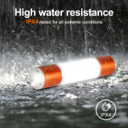 Solight LED újratölthető kézi zseblámpa kempinglámpával, 250lm, külső akkumulátorral, Li-ion akkumulátorral náhled