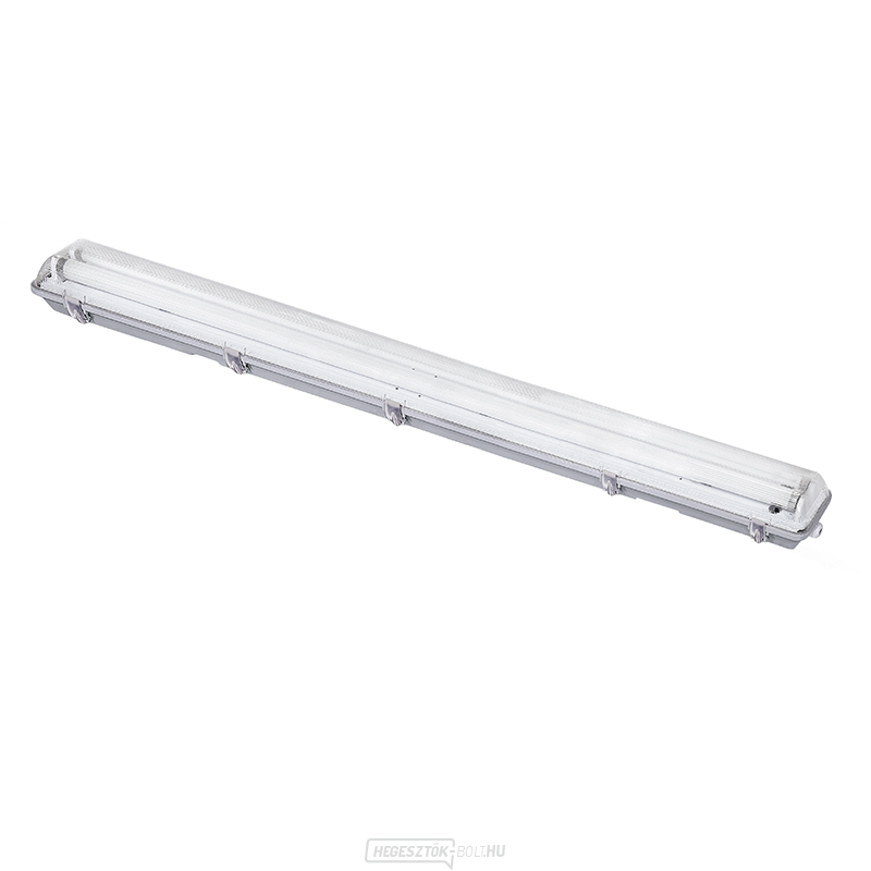 Solight mennyezeti lámpa porálló, G13, 2 db 120 cm-es LED csőhöz, IP65, 127 cm