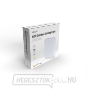 Solight LED kültéri világítás, felületre szerelhető, négyzet alakú, IP54, 15W, 1150lm, 4000K, 22cm náhled