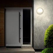 Solight LED kültéri világítás szenzorral és állítható CCT-vel, 18W, 1800lm, 22cm, 2in1 - fehér és fekete burával Előnézet 