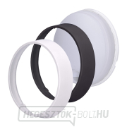 Solight LED kültéri világítás szenzorral és állítható CCT-vel, 18W, 1800lm, 22cm, 2in1 - fehér és fekete burával náhled