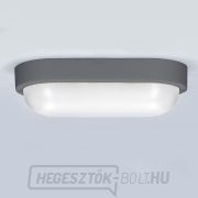 Solight LED kültéri világítás ovális, 13W, 910lm, 4000K, IP54, 21cm, szürke színű náhled