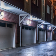 Solight LED kültéri világítás kerek, 13W, 910lm, 4000K, IP54, 17cm, szürke színű Előnézet 