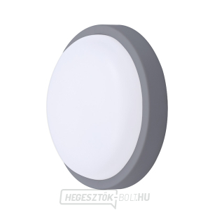 Solight LED kültéri világítás kerek, 13W, 910lm, 4000K, IP54, 17cm, szürke színű gallery main image