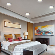 Solight LED mini panel CCT, felületre szerelhető, 12W, 900lm, 3000K, 4000K, 6000K, kerek Előnézet 