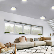 Solight LED mini panel CCT, felületre szerelhető, 12W, 900lm, 3000K, 4000K, 6000K, kerek Előnézet 