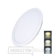 Solight LED mini panel CCT, mennyezetre szerelhető, 18W, 1530lm, 3000K, 4000K, 6000K, kerek gallery main image