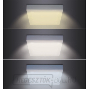 Solight LED mini panel CCT, felületre szerelhető, 12W, 900lm, 3000K, 4000K, 6000K, négyzet alakú náhled
