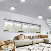 Solight LED mini panel CCT, felületre szerelhető, 18W, 1530lm, 3000K, 4000K, 6000K, kerek Előnézet 