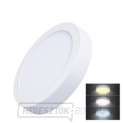 Solight LED mini panel CCT, felületre szerelhető, 18W, 1530lm, 3000K, 4000K, 6000K, kerek gallery main image