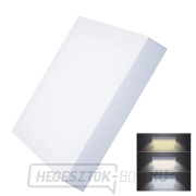 Solight LED mini panel CCT, felületre szerelhető, 18W, 1530lm, 3000K, 4000K, 6000K, négyzet alakú gallery main image