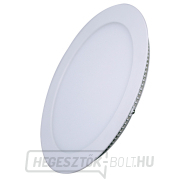 Solight LED mini panel, mennyezetre szerelhető, 18W, 1530lm, 3000K, vékony, kerek, fehér gallery main image
