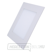 Solight LED mini panel, mennyezetre szerelhető, 18W, 1530lm, 3000K, vékony, négyzet alakú, fehér gallery main image