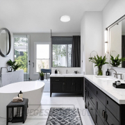 Solight LED mini panel fürdőszobai 2 az 1-ben, 3CCT, mennyezeti/felületre szerelhető, 12W, 1020lm, IP54, fehér, kerek Előnézet 