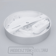 Solight LED mini panel fürdőszobai 2 az 1-ben, 3CCT, mennyezeti/felületre szerelhető, 12W, 1020lm, IP54, ezüst, kerek Előnézet 