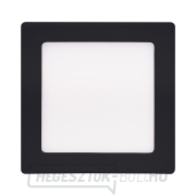 Solight LED mini panel CCT, felületre szerelhető, 12W, 900lm, 3000K, 4000K, 6000K, négyzet alakú, fekete színű Előnézet 