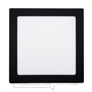 Solight LED mini panel CCT, felületre szerelhető, 18W, 1530lm, 3000K, 4000K, 6000K, négyzet alakú, fekete színű Előnézet 