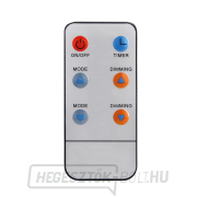 Solight LED 2 az 1-ben kültéri karácsonyi fényfüzér, gömb alakú, távirányítóval, 100LED, RGB+fehér, 10m+5m, 8 funkció, IP44 Előnézet 