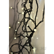 Solight LED kültéri karácsonyi fényfüzér, 100 LED, 10m, 3m kábel, 8 funkció, időzítő, IP44, meleg fehér Előnézet 