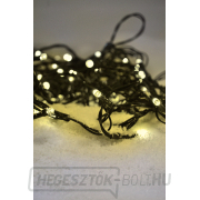 Solight LED kültéri karácsonyi fényfüzér, 200 LED, 20m, 5m kábel, 8 funkció, időzítő, IP44, meleg fehér Előnézet 