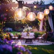 Solight LED kültéri fényfüzér izzókkal, 25 izzó, 15m+5m, 750lm, meleg fehér náhled