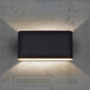 Solight LED kültéri fali lámpa Modena, 12W, 800lm, 3CCT, fekete náhled