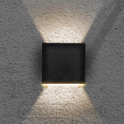 Solight LED kültéri fali lámpa Parma, 6W, 420lm, 3000K, fekete náhled