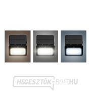 Solight LED napelemes reflektor szenzorral, 6W, 660lm, 3CCT, Li-ion, fekete Előnézet 