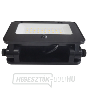 Solight LED napelemes reflektor szenzorral, 6W, 660lm, 3CCT, Li-ion, fekete náhled