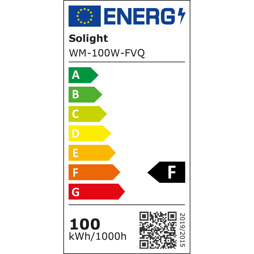 Solight LED spotlámpa magas talppal, 100W, 9000lm, 4000K, kábellel és csatlakozódugóval, IP65