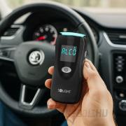 Solight professzionális érintésmentes alkoholszonda, üzemanyagcellás, 0.0 - 5.0‰ BAC, érzékenység 0.08‰ Előnézet 