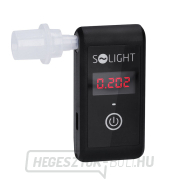 Solight alkoholszonda mini, üzemanyagcellás, 0.0 - 5.0‰ BAC, érzékenység 0.08‰ Előnézet 