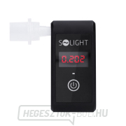 Solight alkoholszonda mini, üzemanyagcellás, 0.0 - 5.0‰ BAC, érzékenység 0.08‰ gallery main image