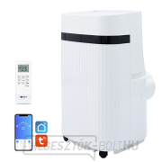 Solight mobil klímaberendezés 12000 BTU, intelligens WiFi, hűtés, páramentesítés, ventilátor gallery main image