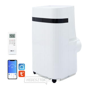 Solight mobil klímaberendezés 12000 BTU, intelligens WiFi, hűtés, páramentesítés, ventilátor gallery main image