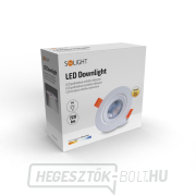 Solight LED mennyezeti spotlámpa, 5W, 400lm, 3000K, kerek, fehér Előnézet 