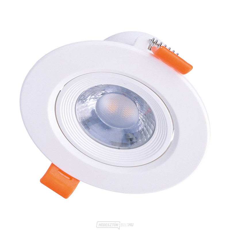 Solight LED mennyezeti spotlámpa, 9W, 720lm, 3000K, kerek, fehér