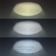 Solight LED mennyezeti lámpa Star, kerek, 24W, 2400lm, távirányítóval, 37cm Előnézet 