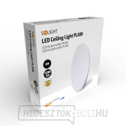 Solight LED mennyezeti lámpa Plain, 15W, 1200lm, 3000K, kerek, 26cm náhled