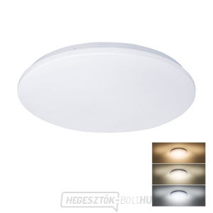 Solight LED mennyezeti lámpa Plain, 3CCT, 24W, 1920lm, 3000K, 4000K, 6000K, kerek, 38cm gallery main image