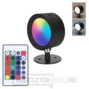 Solight LED újratölthető RGB lámpa, távirányítóval, Li-ion akkumulátorral, USB-C-vel gallery main image