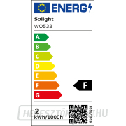 Solight LED vészvilágítás, süllyesztett, 200lm, IP65, LiFePo4 1800mAh akkumulátor, öntesztelő Előnézet 