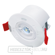 Solight LED vészvilágítás, süllyesztett, 200lm, IP65, LiFePo4 1800mAh akkumulátor, öntesztelő gallery main image