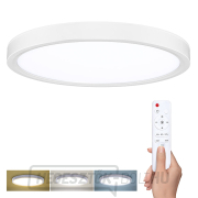 Solight LED világítás távirányítóval Estela White, 36W, 2700lm, 30cm, színváltós, fényerő-szabályozható gallery main image